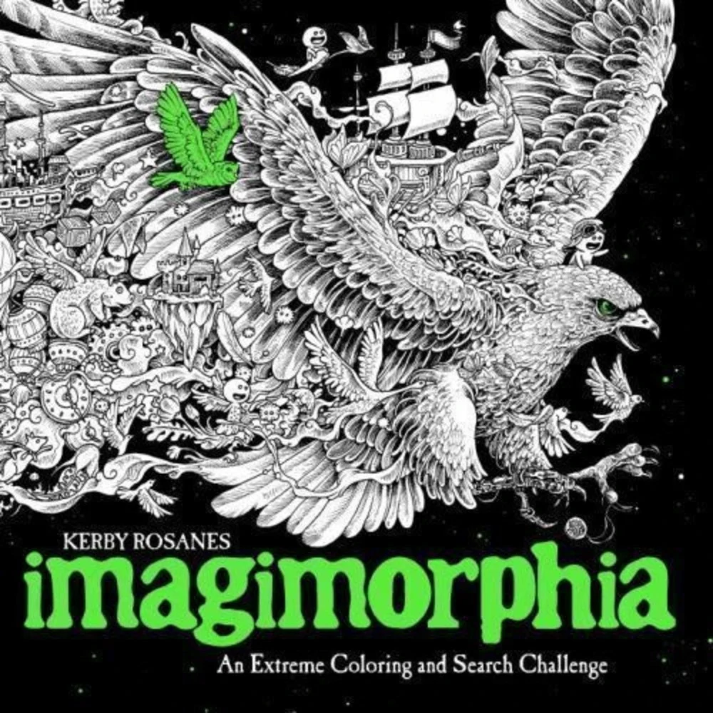 Imagimorphia : An Extreme Coloring and Search Challenge by Kerby‎ Rosanes (2016,